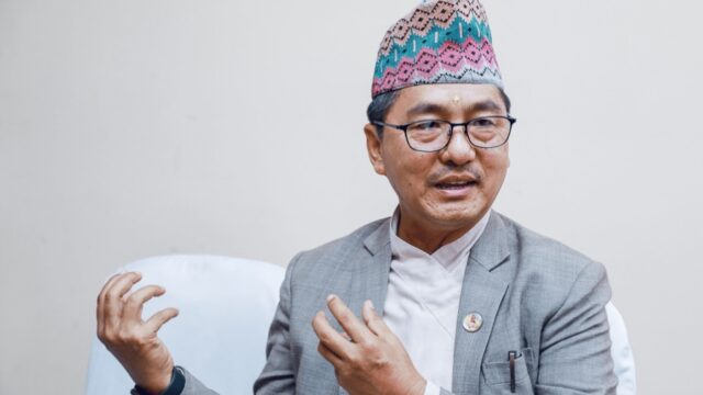 रास्वपालाई भोट दिने जनता नै आज आतङ्कित बनेका छन् : राजेन्द्र लिङदेन